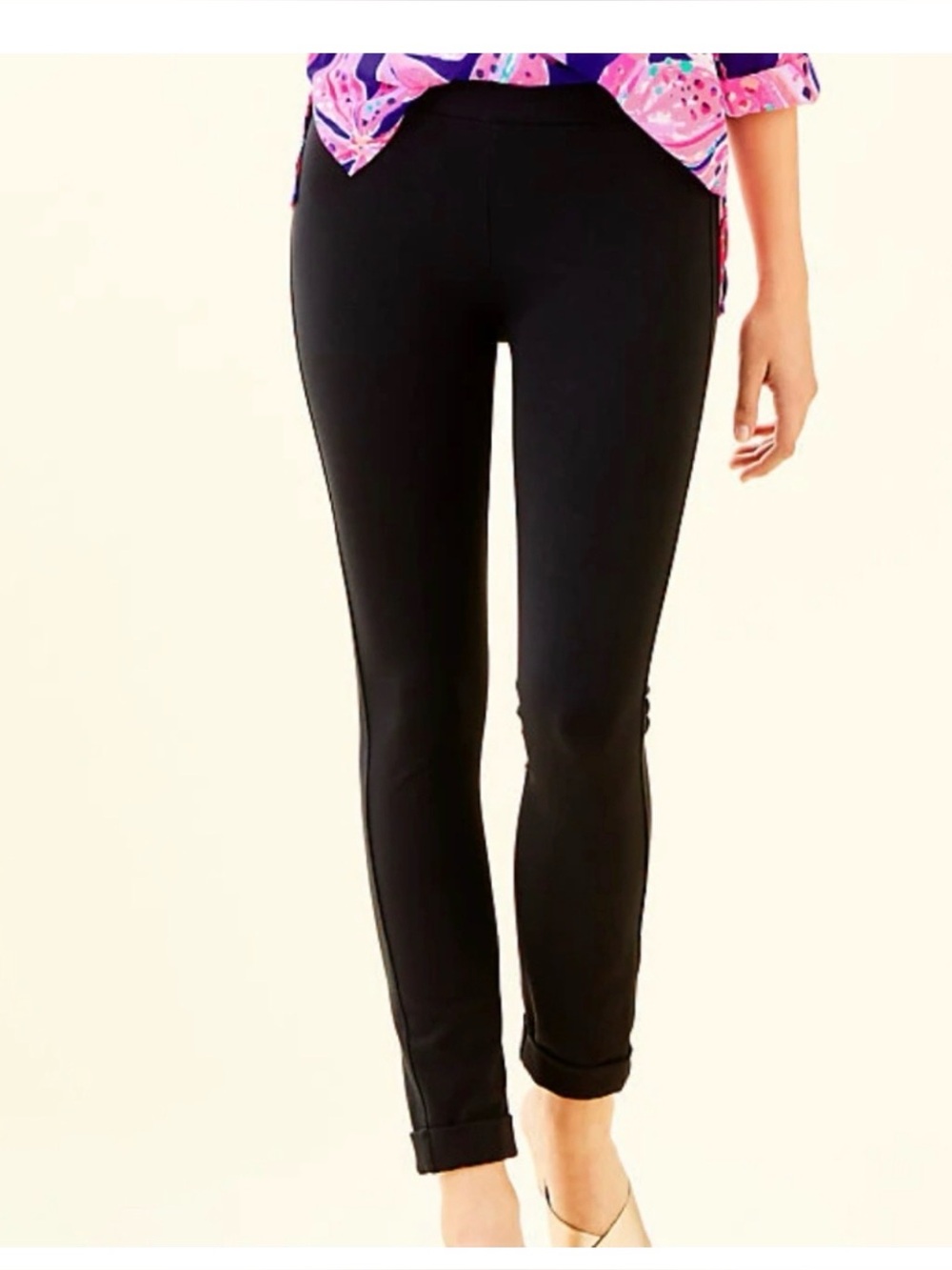 Jessa Ponte‎ Leggings Black -Size XS